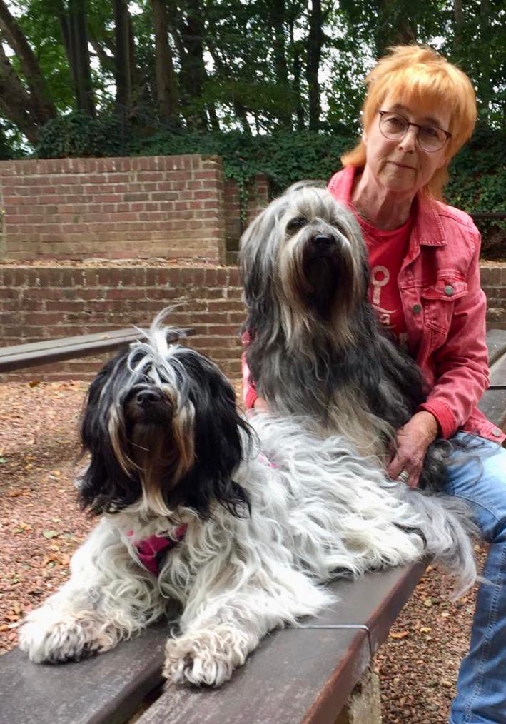 Birgit-mit-Hunden